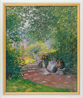 Клод Моне. В парке Монсо (1878)