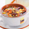 Суп с разноцветной фасолью и грецкими орехами
