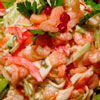Праздничный салат из морепродуктов