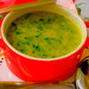 Холодный сливочный суп-пюре со щавелем