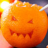 Салат в апельсинах «Хэллоуин»
