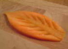 Листик из моркови
