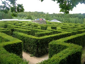 Leeds Castle Maze, Kent, UK