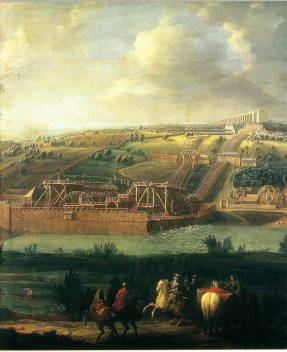 Мартен. Вид машины и акведука в Марли (1774)