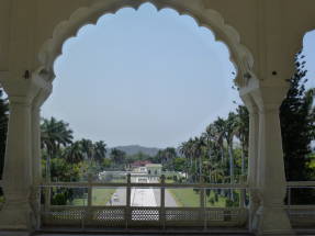 Вид из дворца Шиш Махал