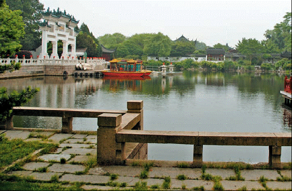 Панорама центральной части, парк 