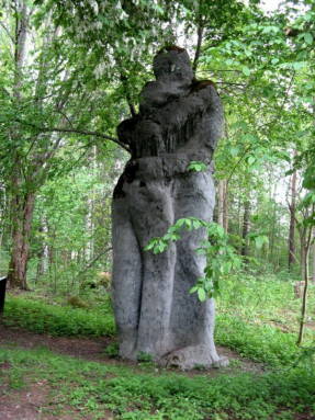Скульптура Олави Лану в Лахти