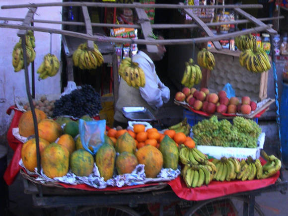 Бананы на индийском рынке